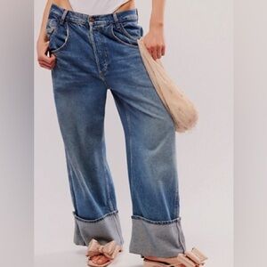 We The Free Final Countdown Cuff Leg Jeans
